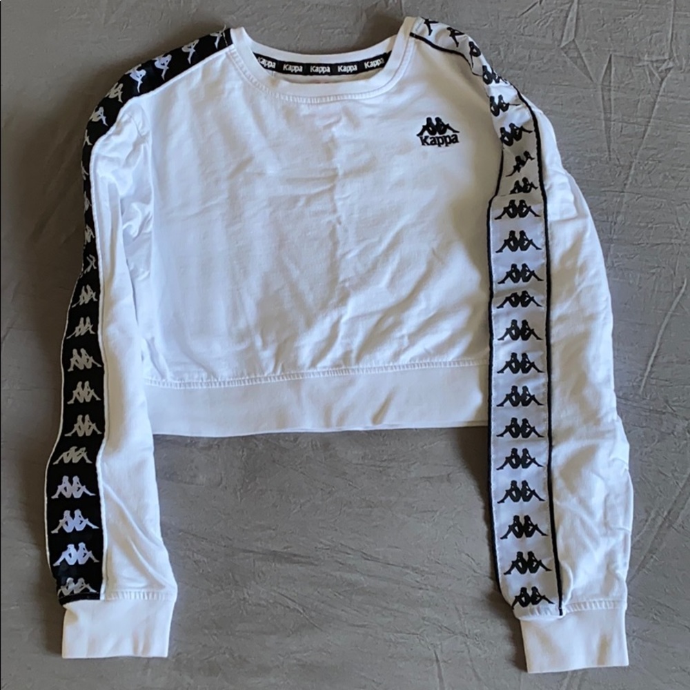 KAPPA Cropped Crewneck Sweater